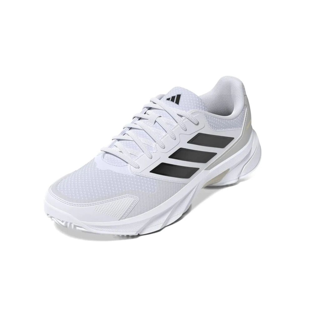 Size 8.5 - Adidas CourtJam Control 3 White Black